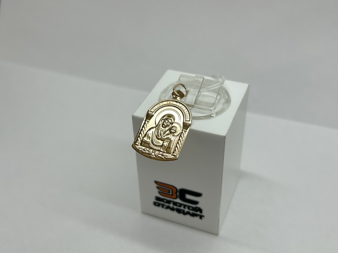 ПОДИБК585 ПОДВЕСКА ИКОНА БЕЗ КАМНЯ (Au 585)