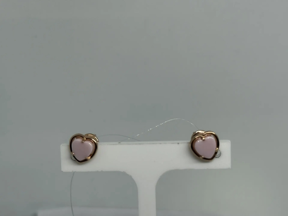 СЕРЬГИ ПУСЕТЫ с камнем (Au 585)