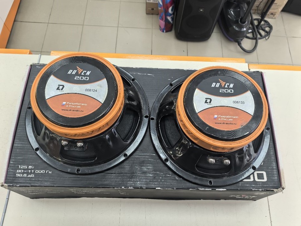 Автоакустика передняя DL Audio Raven 200