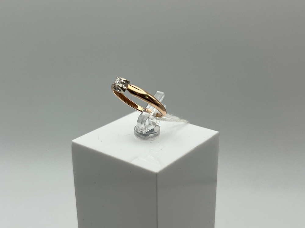 КОЛЬЦО БРИЛЛИАНТ Au 585