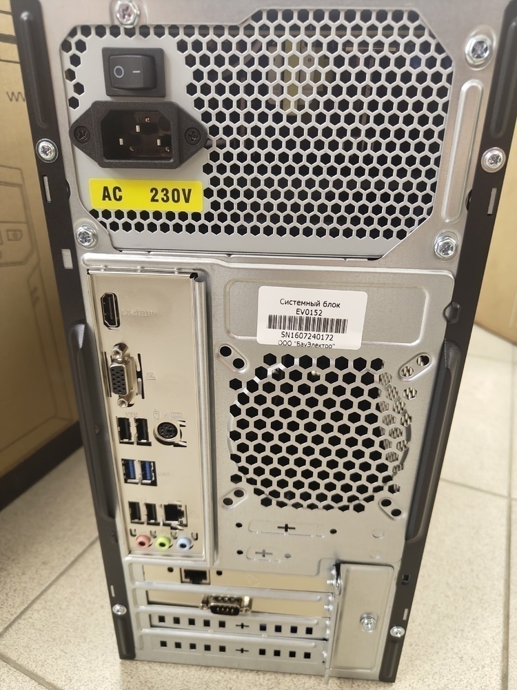 Системный блок Noname No Model; Core I3-12100F, Intel UHD Graphics 730, 16 Гб, 240 Гб, Нет