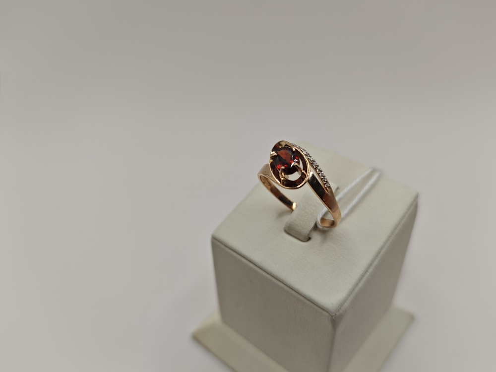 КОЛКМИ585 КОЛЬЦО С КАМНЯМИ (Au 585)