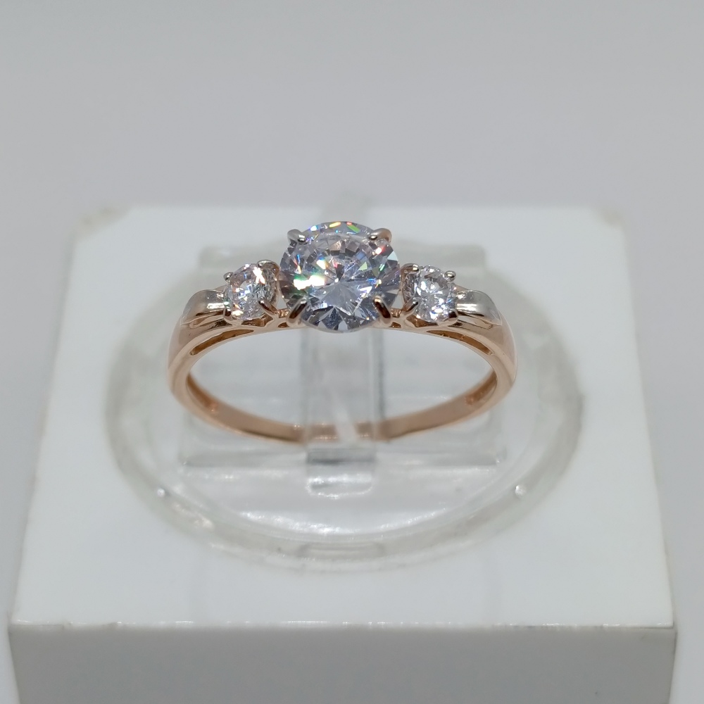 КОЛКМИ585 КОЛЬЦО С КАМНЯМИ (Au 585)