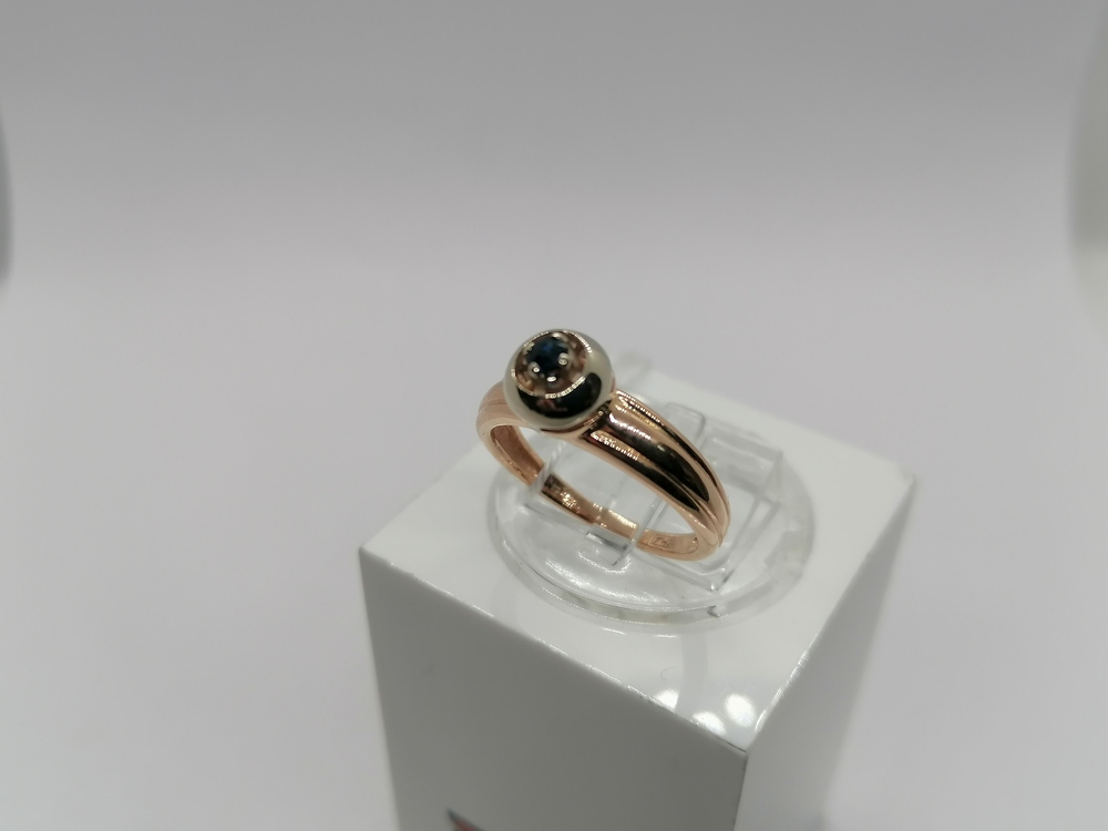 КОЛКМ585 КОЛЬЦО С КАМНЕМ (Au 585)