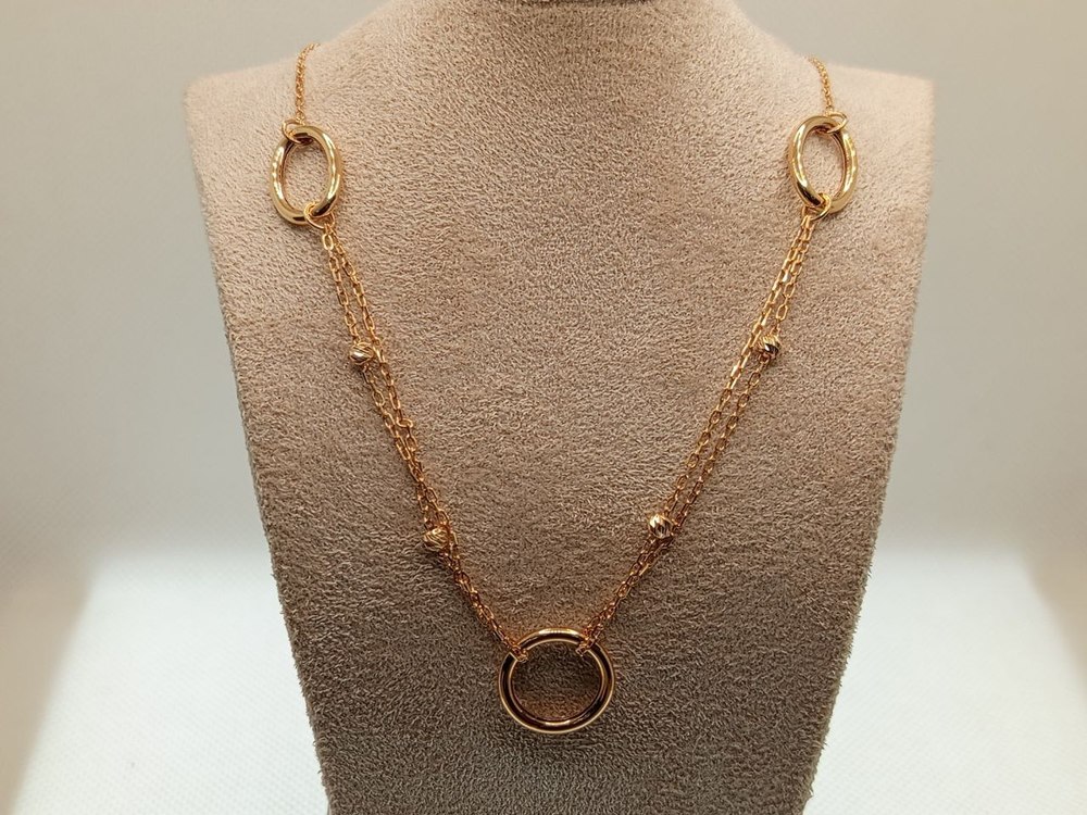 КОЛЬЕ БЕЗ КАМНЯ (Au 585) КОЛЬЕ БЕЗ КАМНЯ (Au 585)