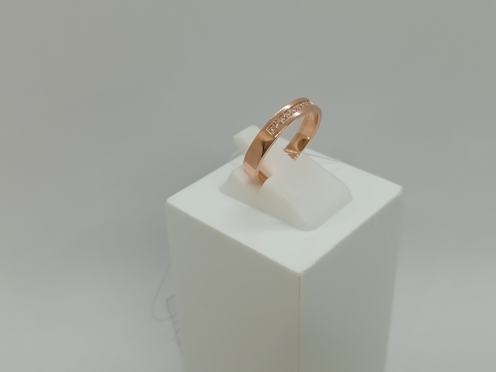 КОЛЬЦО Обручальное БРИЛЛИАНТ (Au 585)