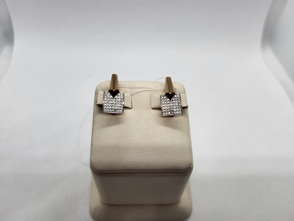 СЕРЬГИ С КАМНЯМИ (Au 585)