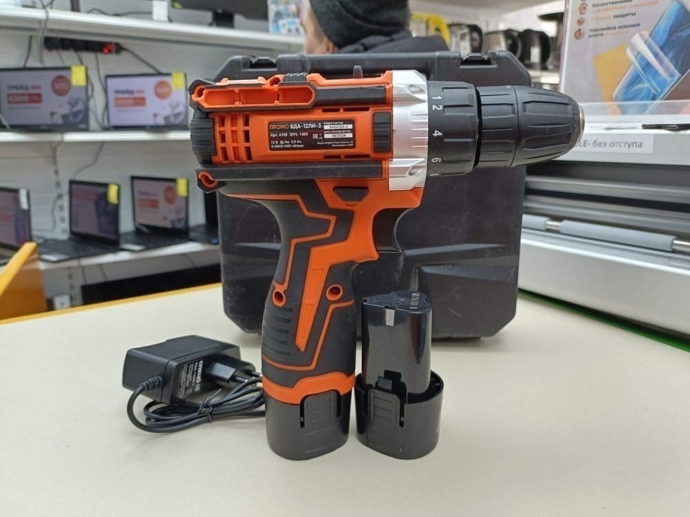 Шуруповерт Спец БДА-12Ли-3