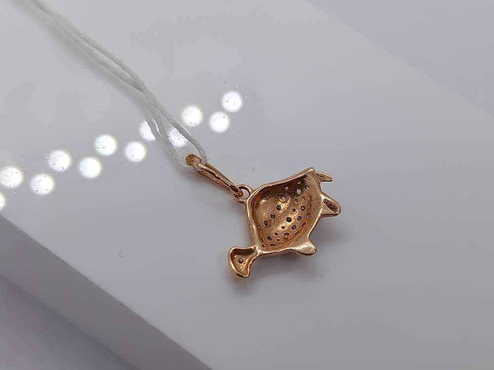 ПОДВЕСКА С КАМНЯМИ (Au 585)