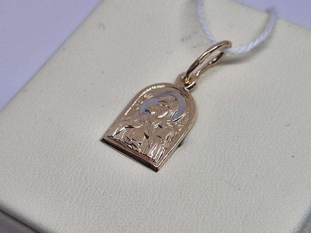 ПОДВЕСКА ИКОНА БЕЗ КАМНЯ (Au 585)