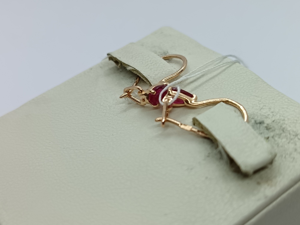 СЕРЬГИ С ПЕТЕЛЬКОЙ (Au 585)