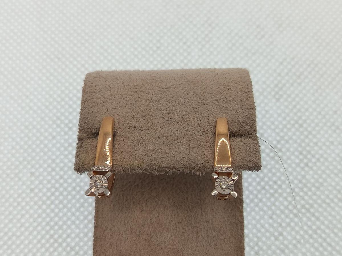 СЕРЬГИ БРИЛЛИАНТ (Au 585)