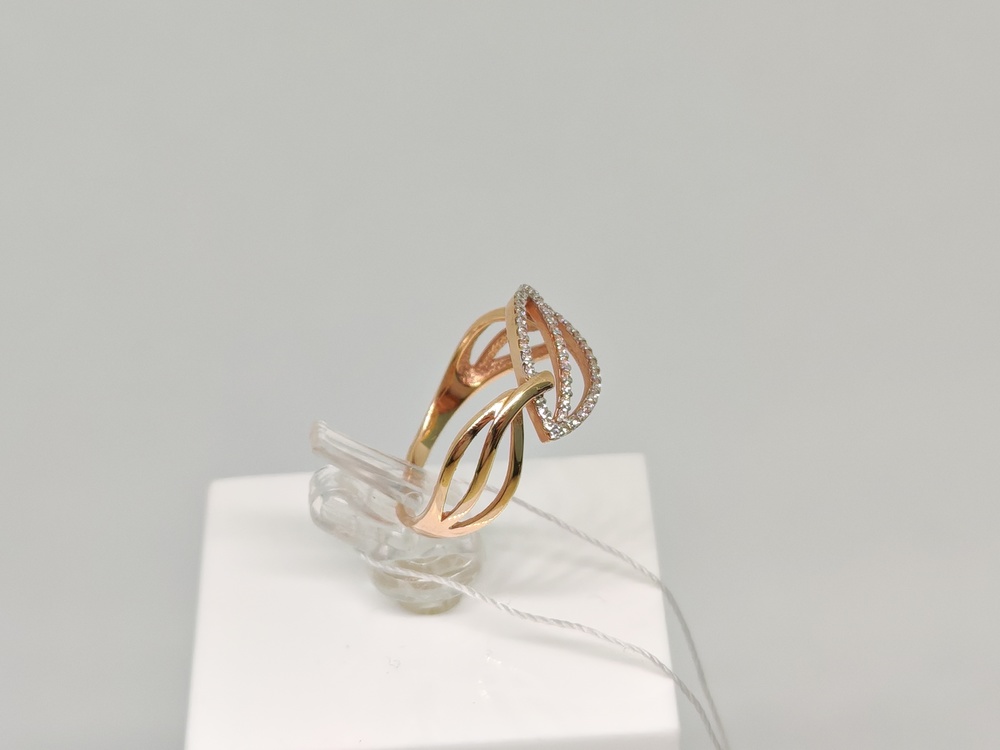 КОЛКМИ585 КОЛЬЦО С КАМНЯМИ (Au 585)