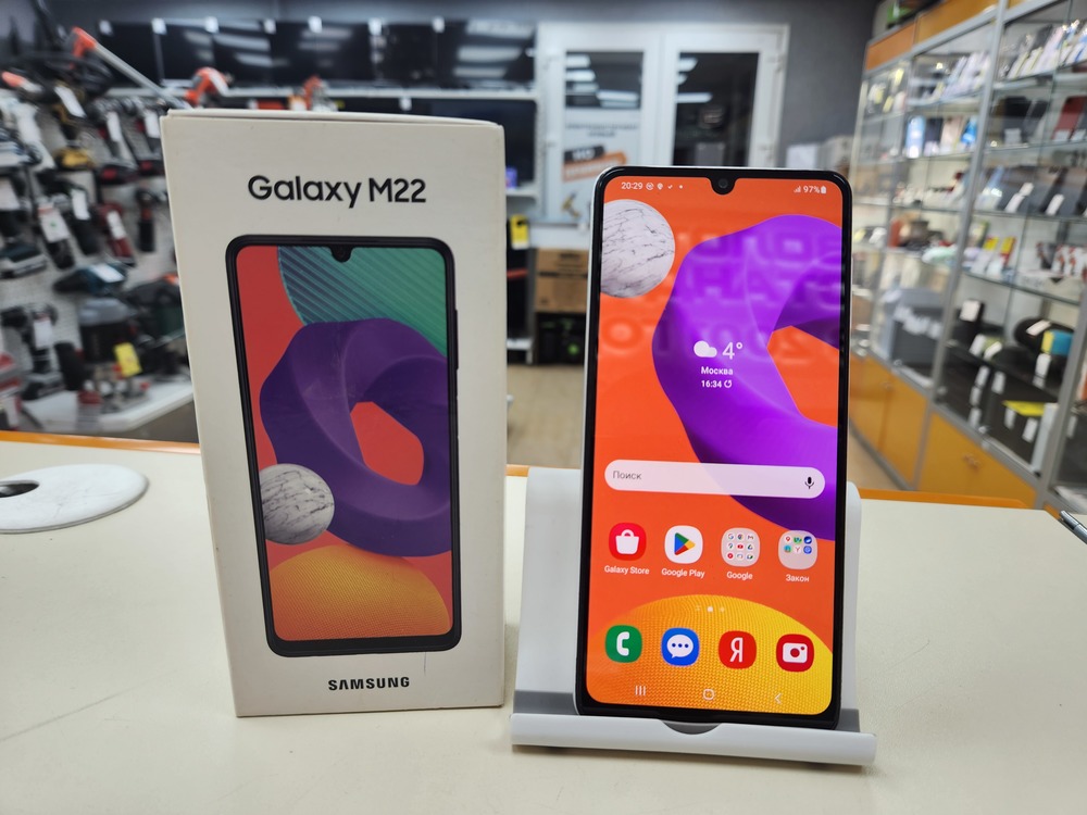 Смартфон Samsung Galaxy M22 4/128