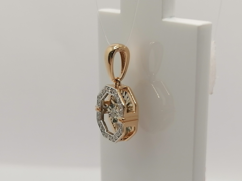 ПОДВЕСКА БРИЛЛИАНТ (Au 585)