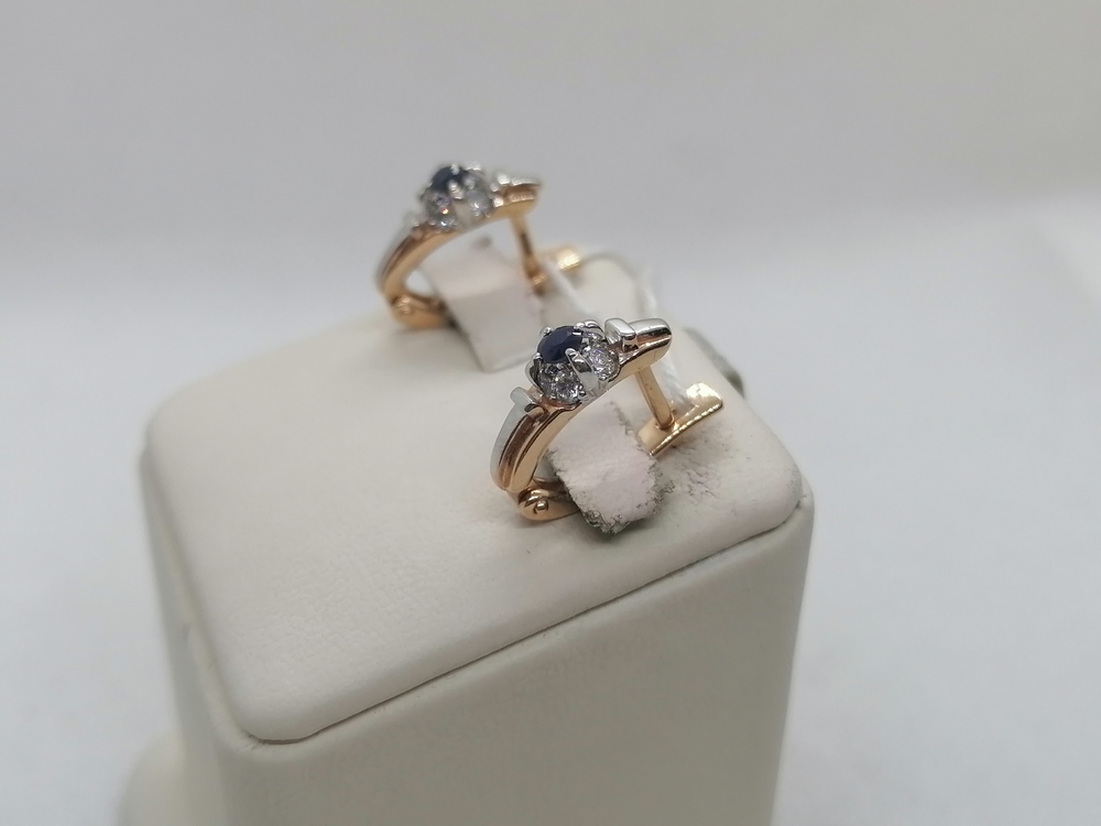 СЕРЬГИ БРИЛЛИАНТ (Au 585)