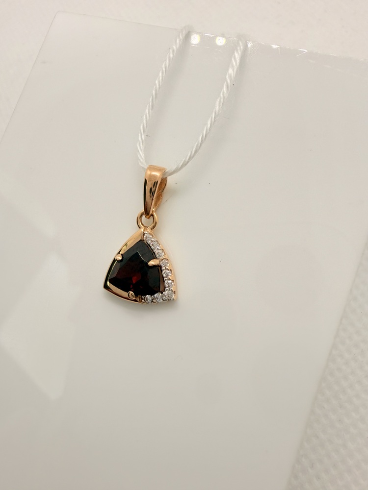 ПОДКМИ585 ПОДВЕСКА С КАМНЯМИ (Au 585)