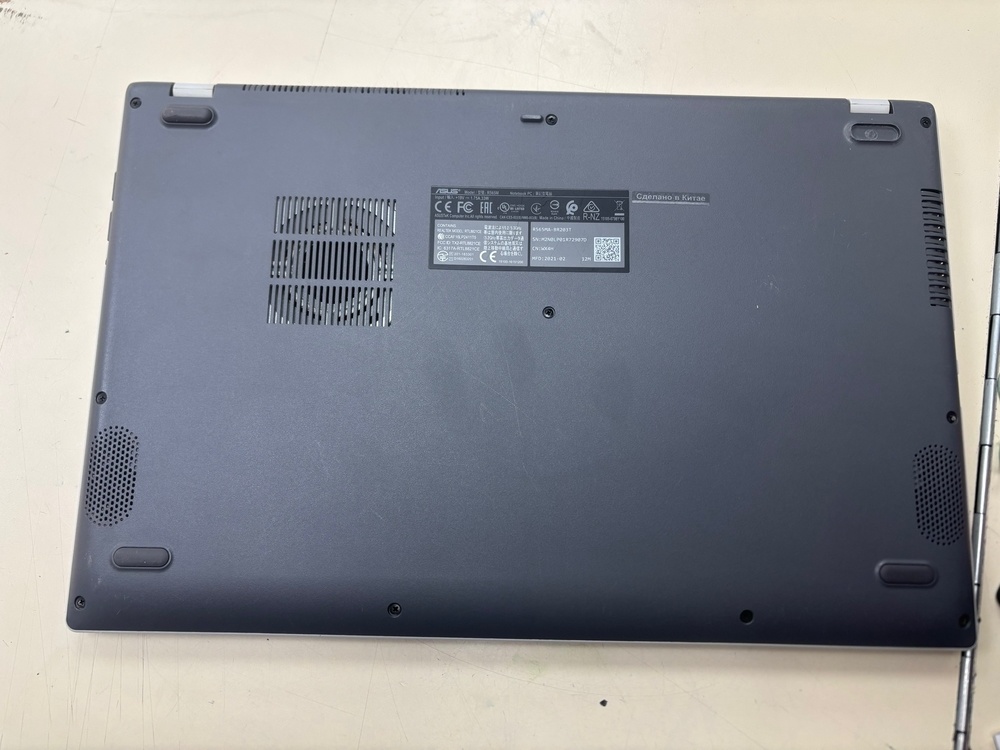 Ноутбук ASUS R565M; Celeron N4020, Intel UHD Graphics 600, 4 Гб, 128 Гб, Нет