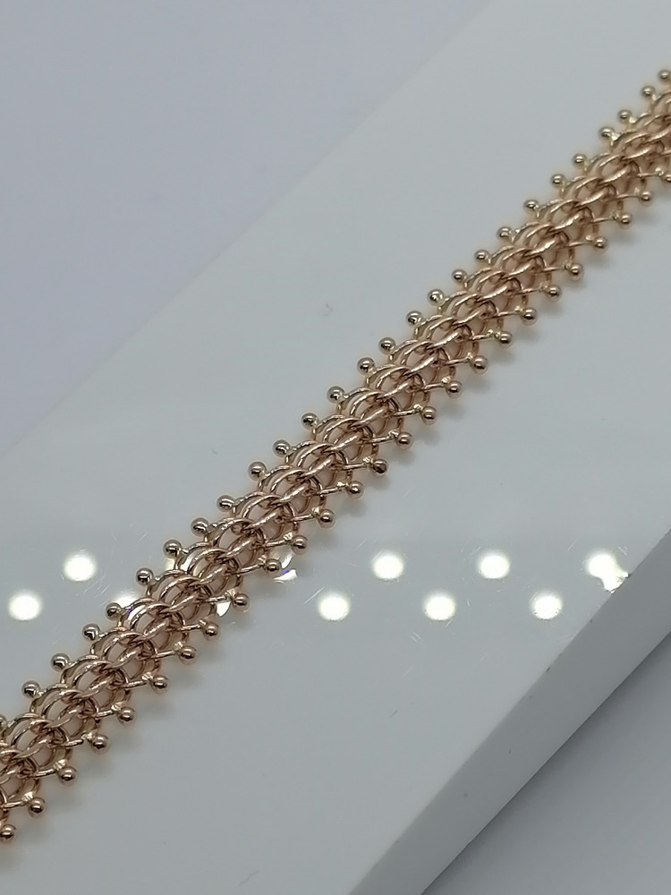 БРАСЛЕТ ПОЛНОВЕСНЫЙ Фантазия Au 585