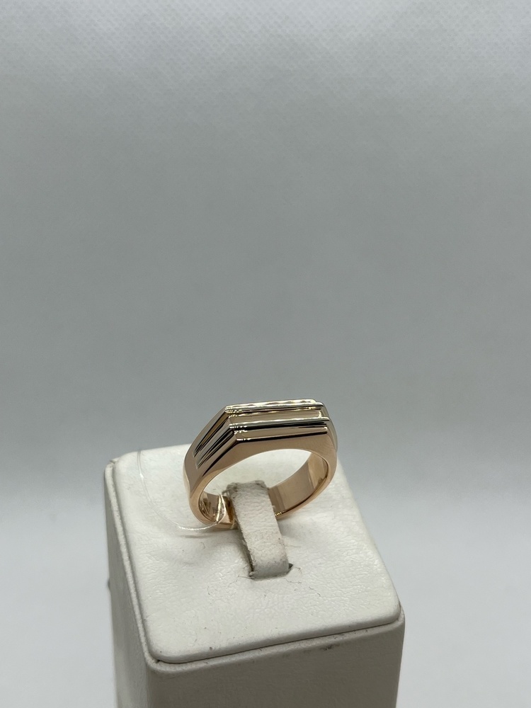 КОЛЬЦО ПЕЧАТКА без камня (Au 585)