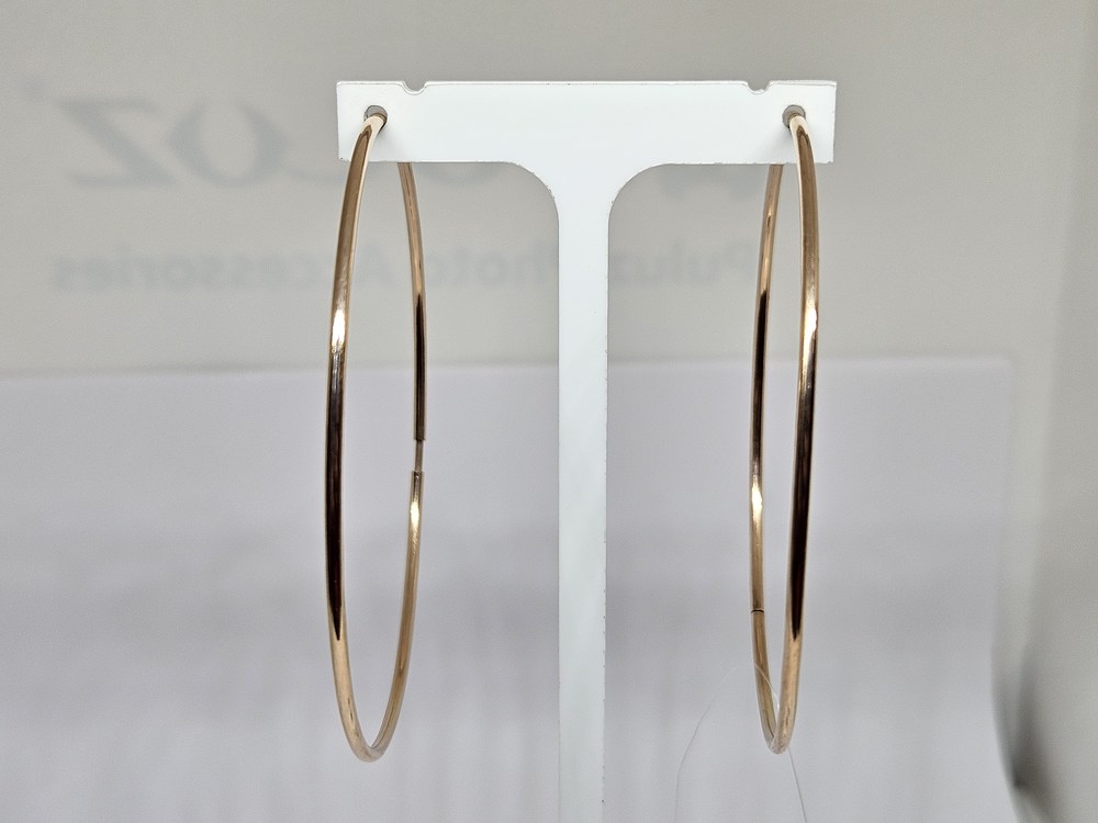 СЕРЬГИ КОНГО без камня (Au 585)