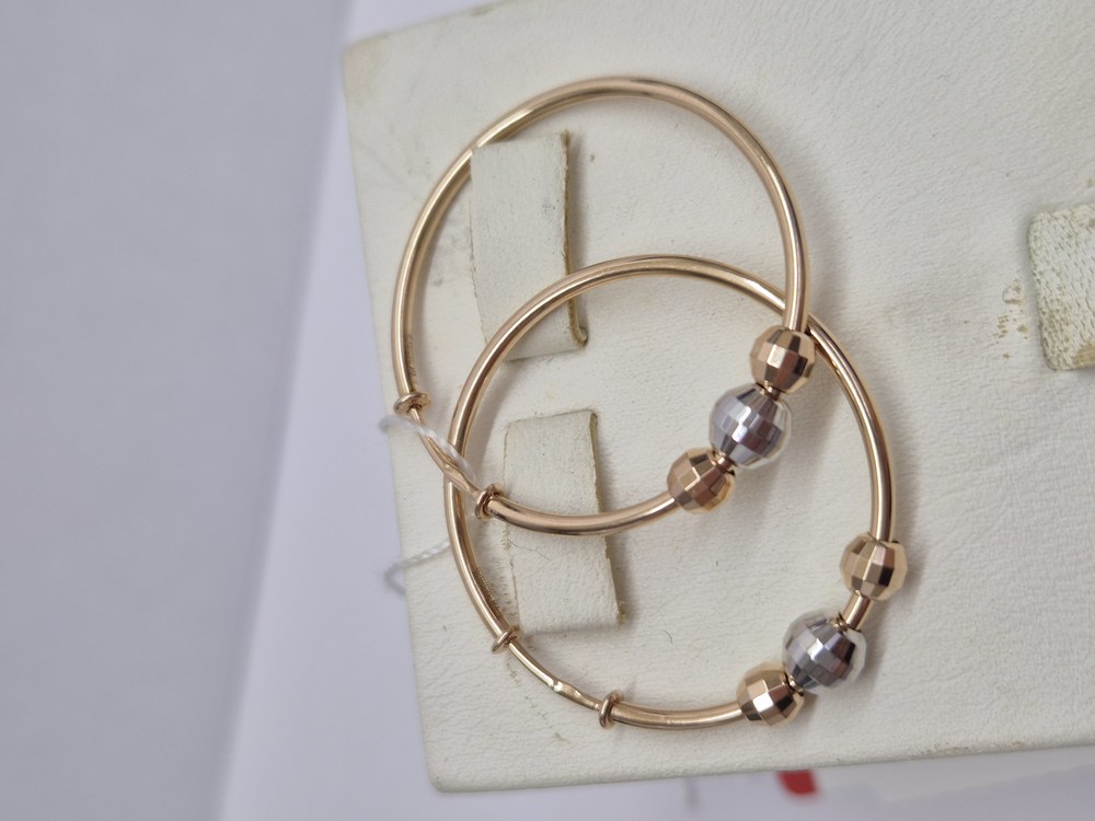 СЕРЬГИ КОНГО без камня (Au 585)