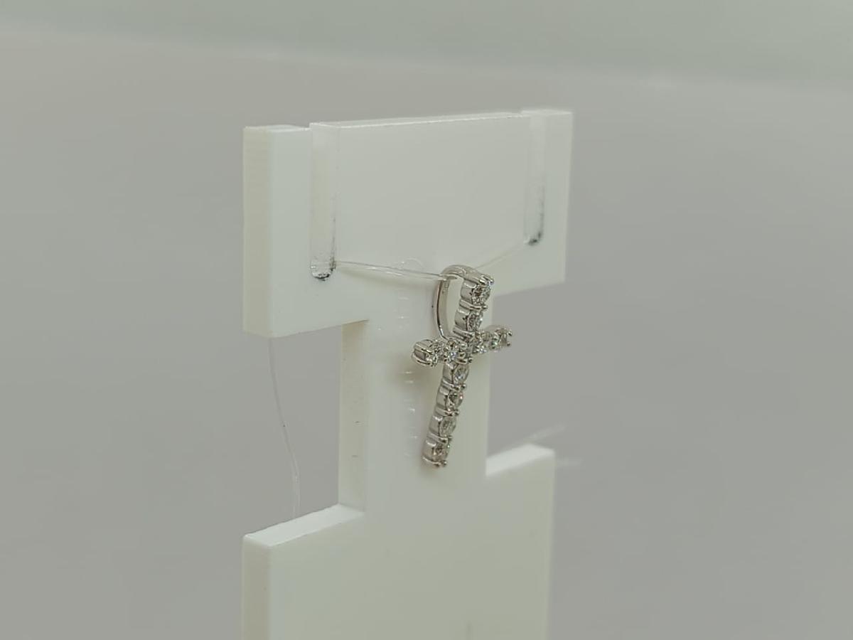 ПОДВЕСКА КРЕСТ Бриллиант (Au 585)