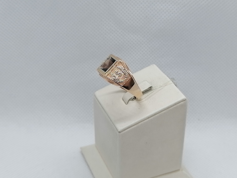 31-0328-Р КОЛЬЦО ПЕЧАТКА с камнем (Au 585)