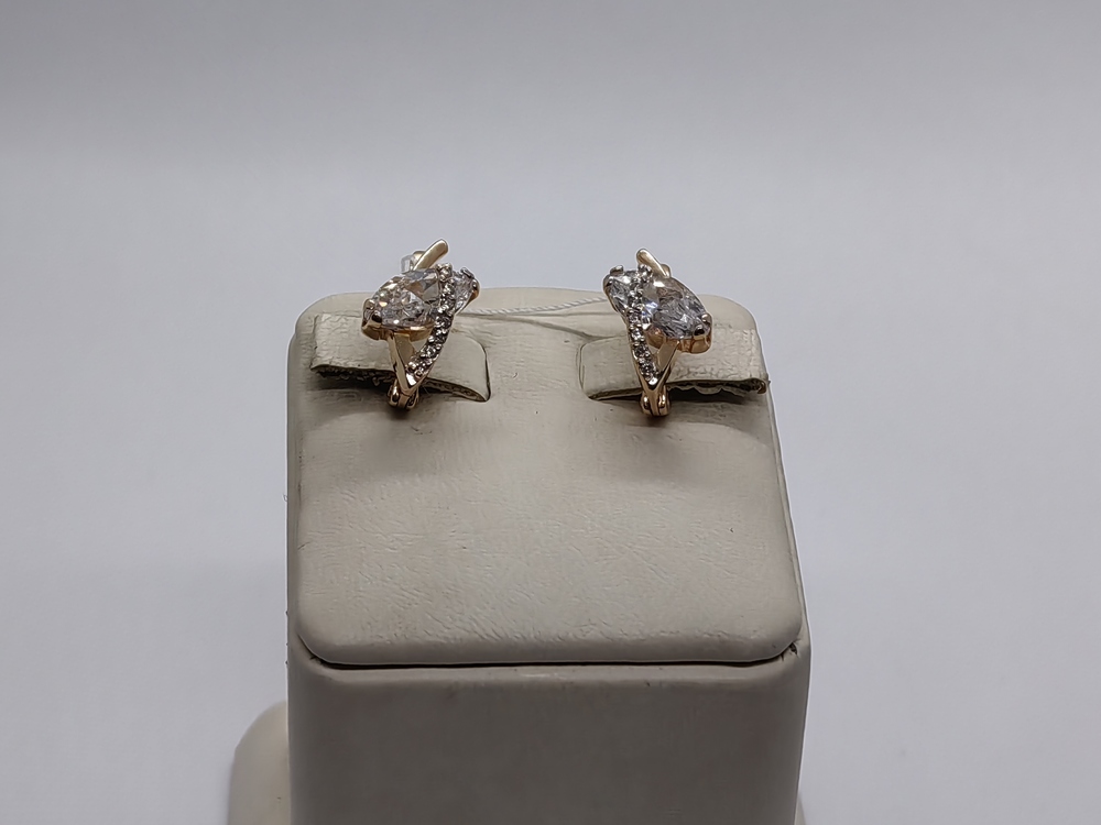 СЕРЬГИ С КАМНЯМИ (Au 585)