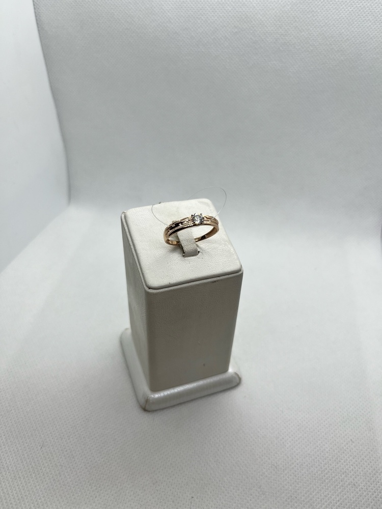 КОЛЬЦО С КАМНЕМ (Au 585)