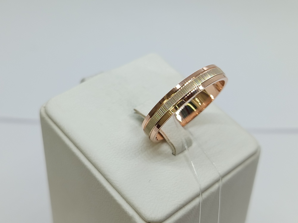 КОЛЬЦО ОБРУЧАЛЬНОЕ без камня (Au 585)