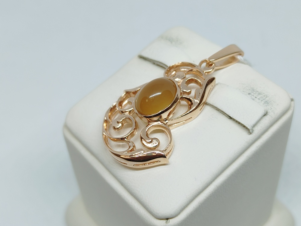 ПОДВЕСКА С КАМНЕМ (Au 583)