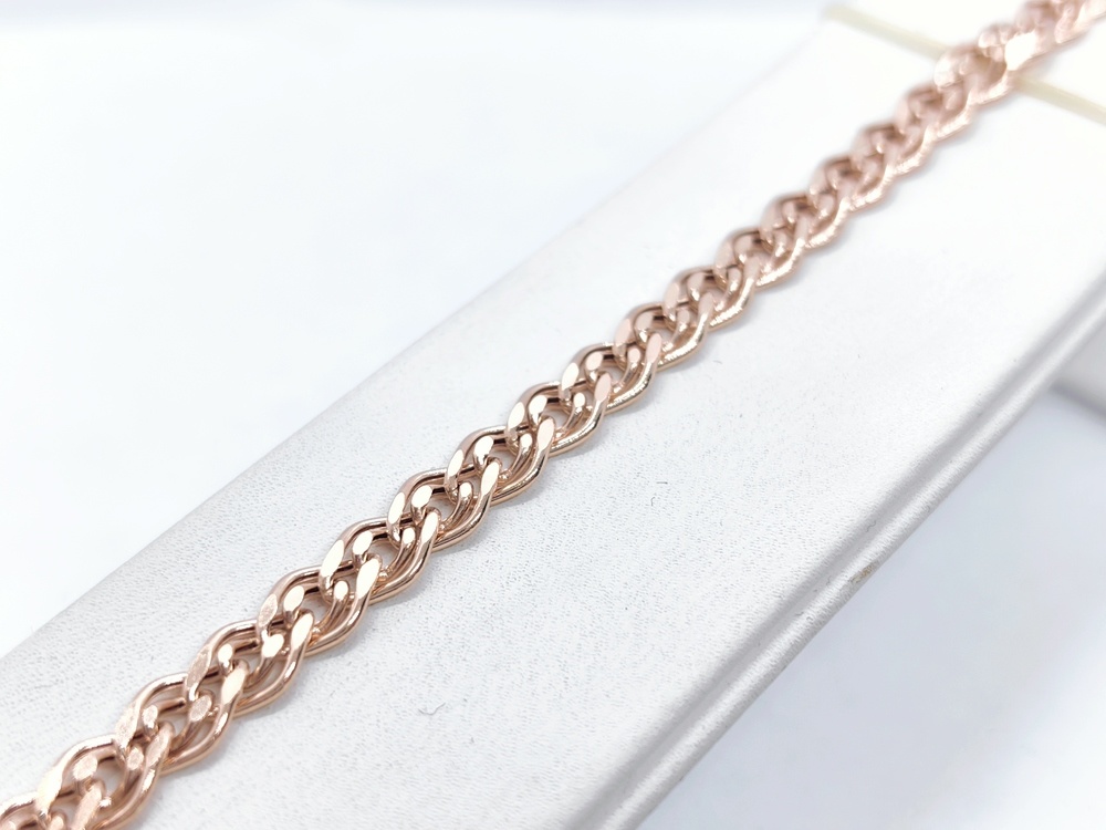 7080155П-19 БРАСЛЕТ ПУСТОТЕЛЫЙ Нона (Au 585)