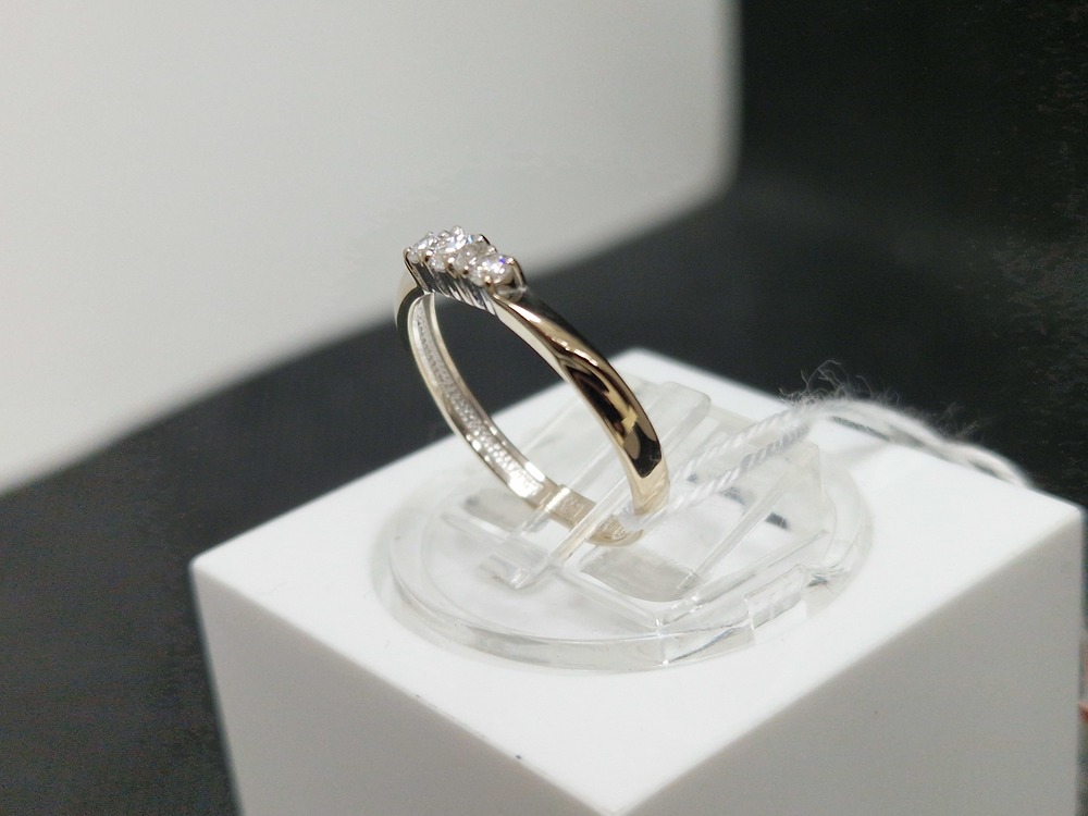 КОЛЬЦО БРИЛЛИАНТ Au 585