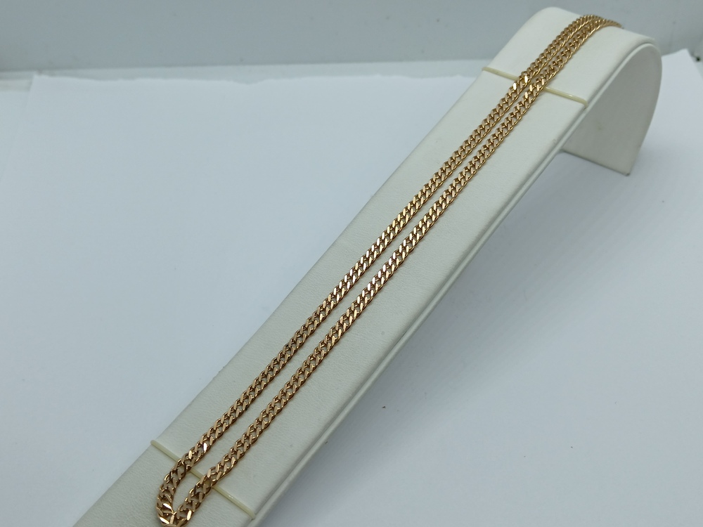 ЦЛР2585 ЦЕПЬ ПОЛНОВЕСНАЯ Ромб двойной (Au 585)