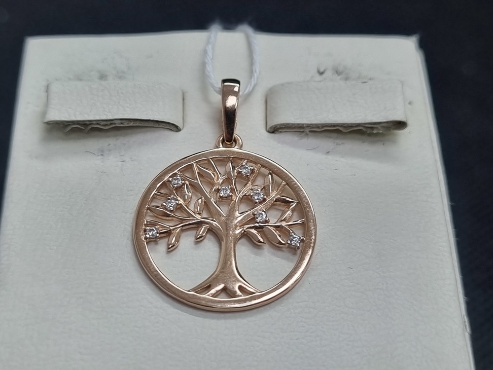 ПОДВЕСКА С КАМНЯМИ (Au 585)