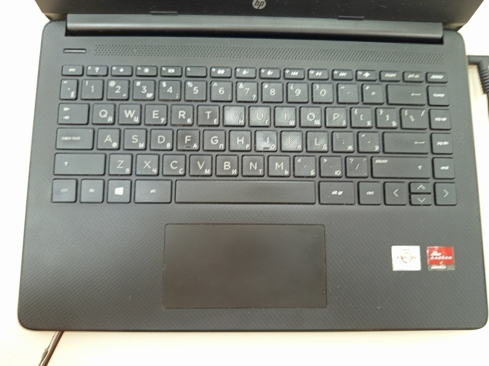 Ноутбук HP 14S-FA0023UR; Athlon 3050U, AMD Graphics, 4 Гб, 250 Гб, Нет