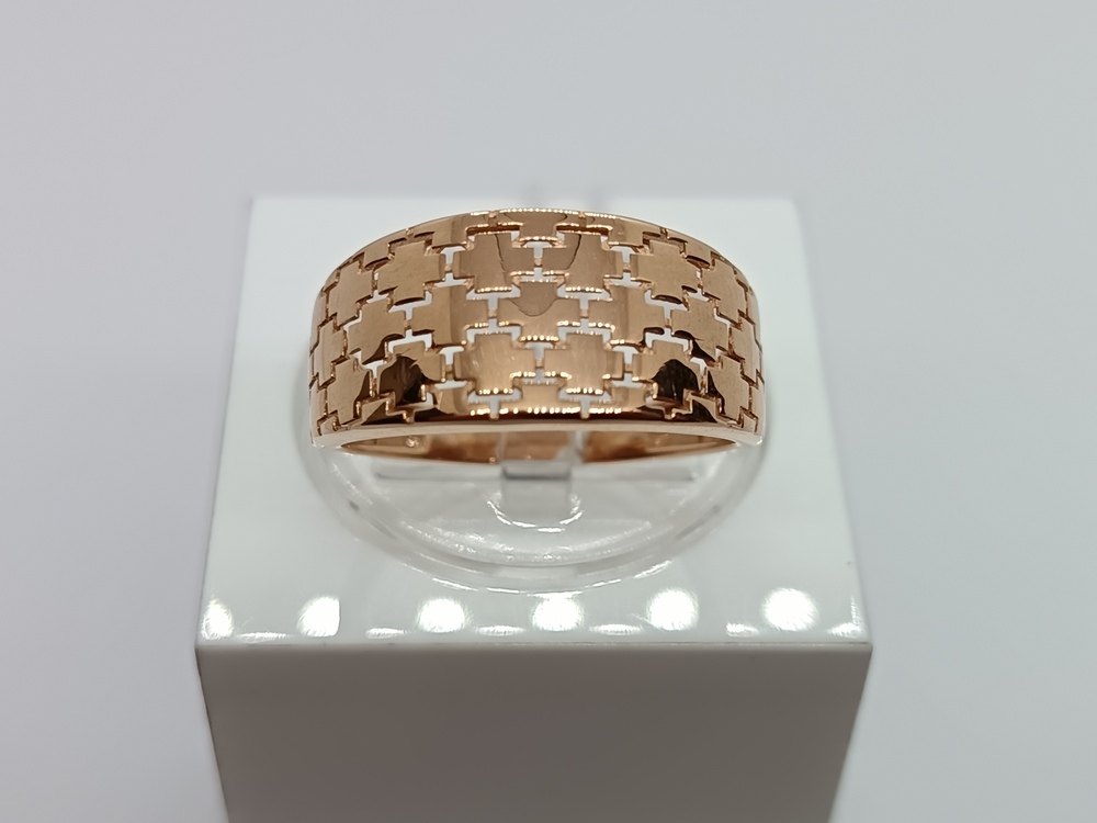 КОЛБКМ585 КОЛЬЦО БЕЗ КАМНЯ (Au 585)