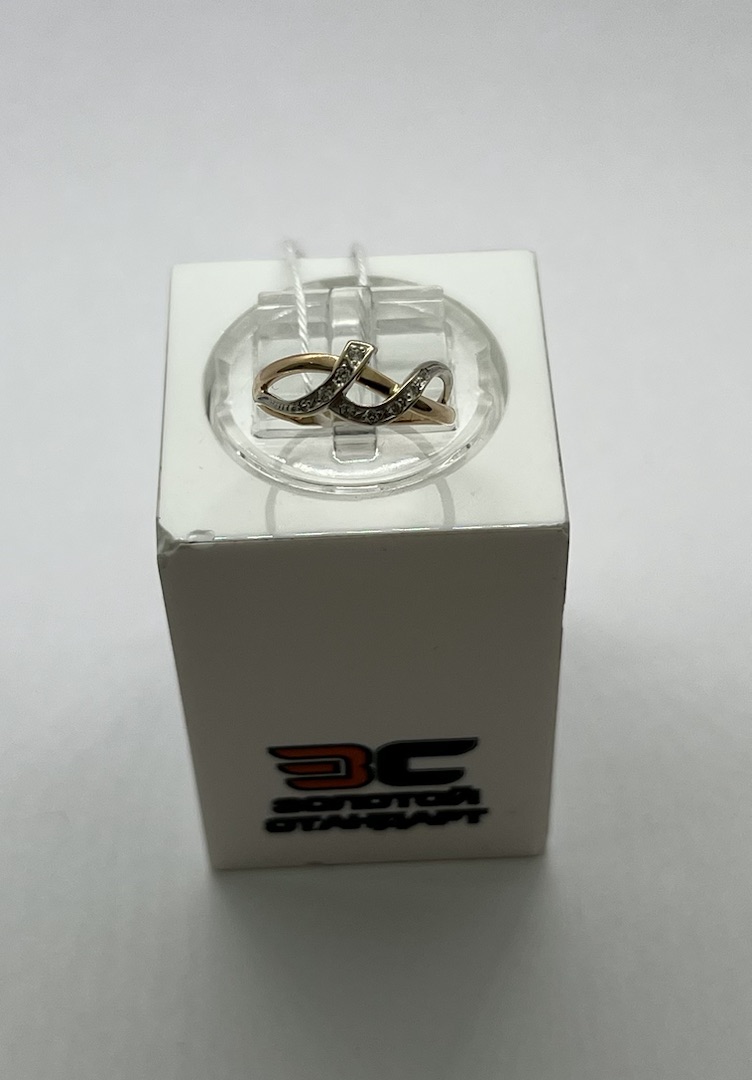 КОЛКМИ585 КОЛЬЦО С КАМНЯМИ (Au 585)