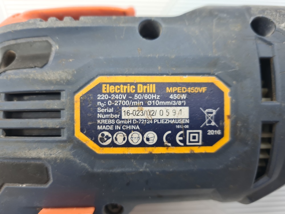 Дрель-безударная Maxpro MPED450VF