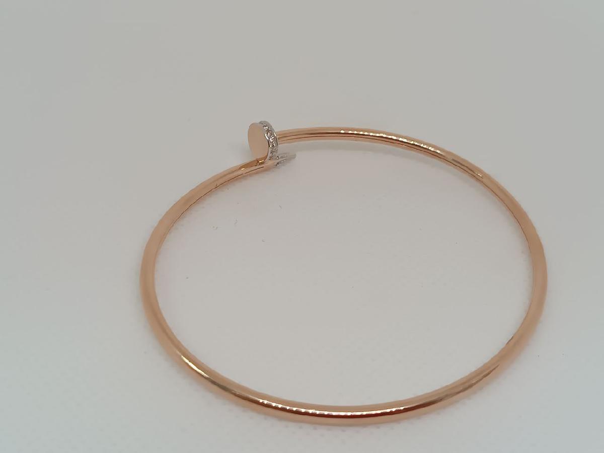 БРАСЛЕТ ЖЕСТКИЙ с камнями (Au 585)