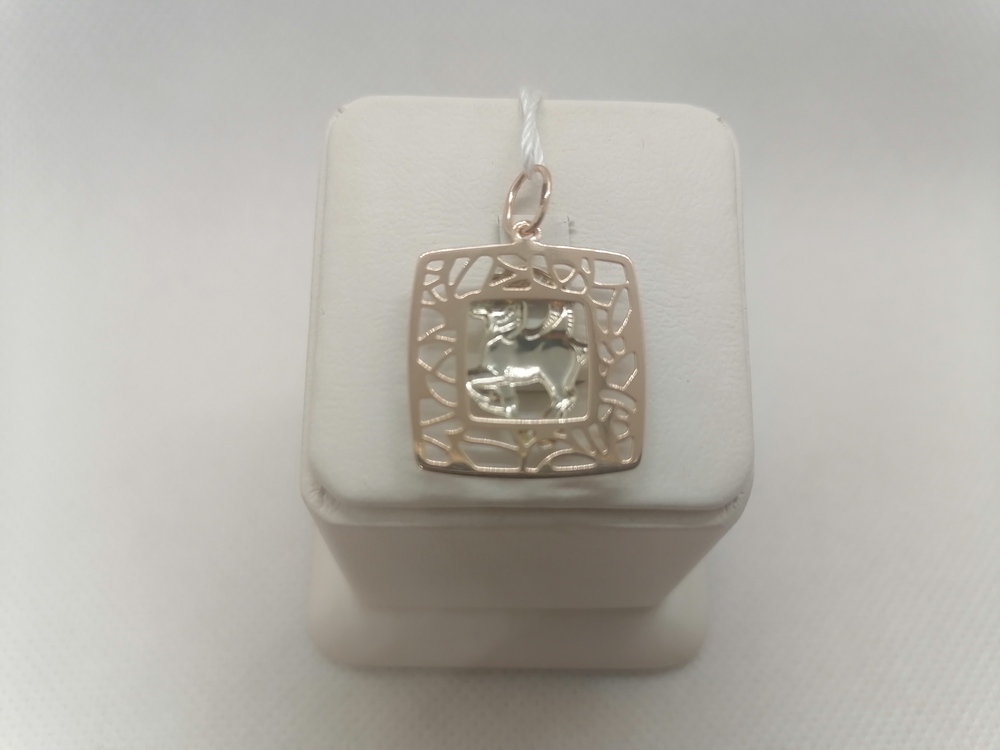 ПОДВЕСКА ЗНАК ЗОДИАКА КОЗЕРОГ Au 585