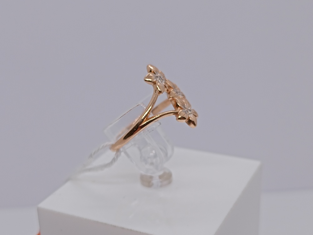 КОЛКМИ585 КОЛЬЦО С КАМНЯМИ (Au 585)