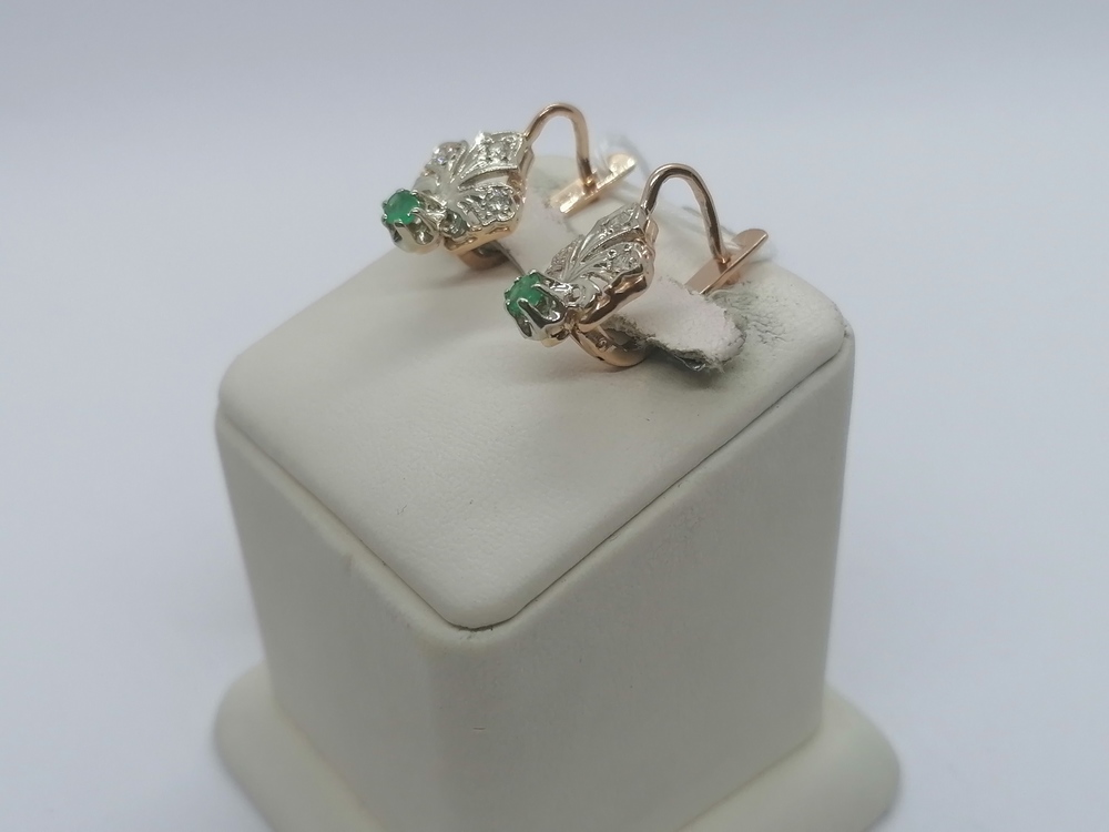 СЕРЬГИ БРИЛЛИАНТ (Au 585)