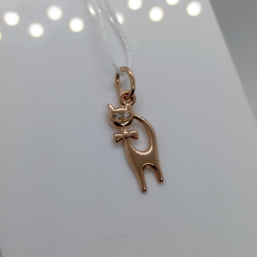 ПОДКМИ585 ПОДВЕСКА С КАМНЯМИ (Au 585)