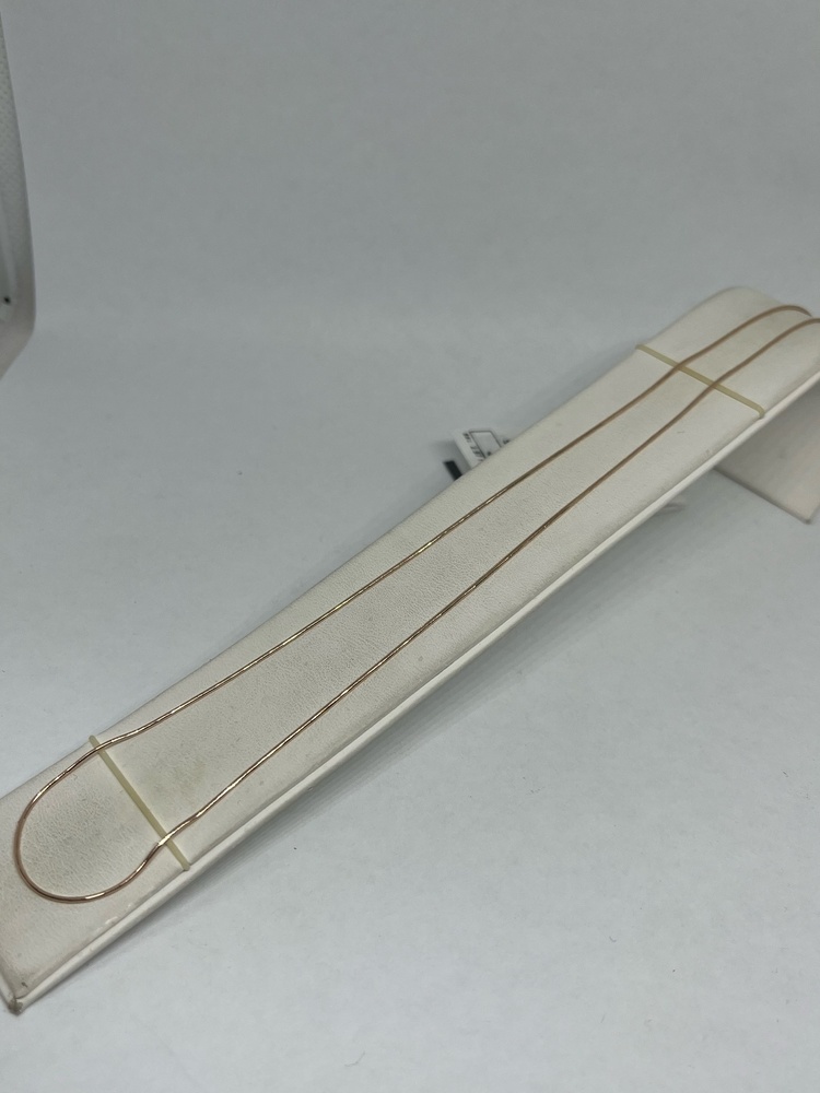 НЦ 12-078 ЦЕПЬ ПОЛНОВЕСНАЯ Жгут(снейк) (Au 585)