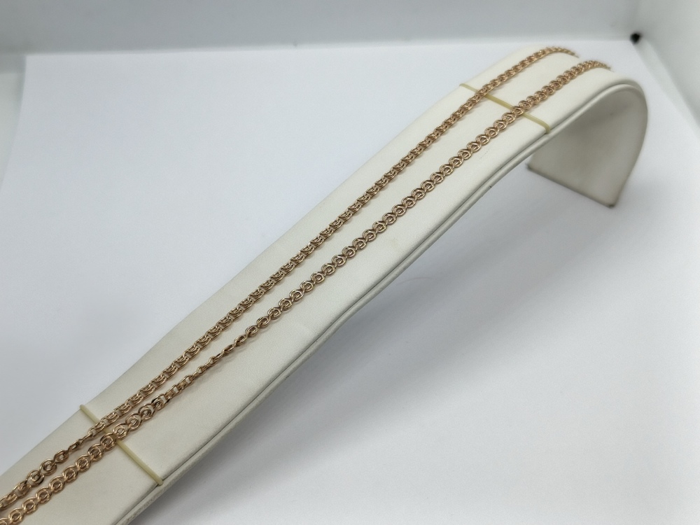 ЦПЛ585 ЦЕПЬ ПУСТОТЕЛАЯ Лав (Au 585)