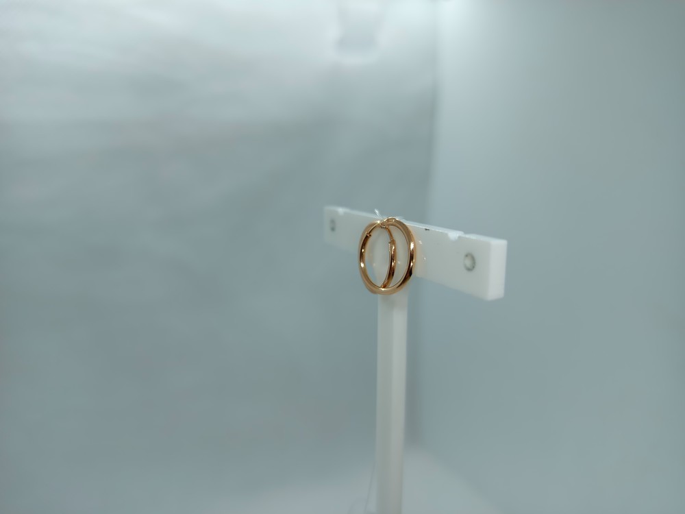 СЕРЬГИ КОНГО без камня (Au 585)