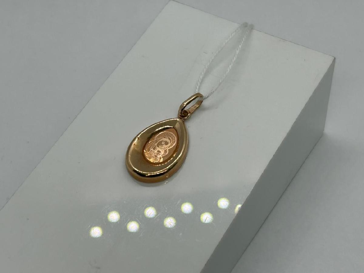 ПОДИБК585 ПОДВЕСКА ИКОНА БЕЗ КАМНЯ (Au 585)