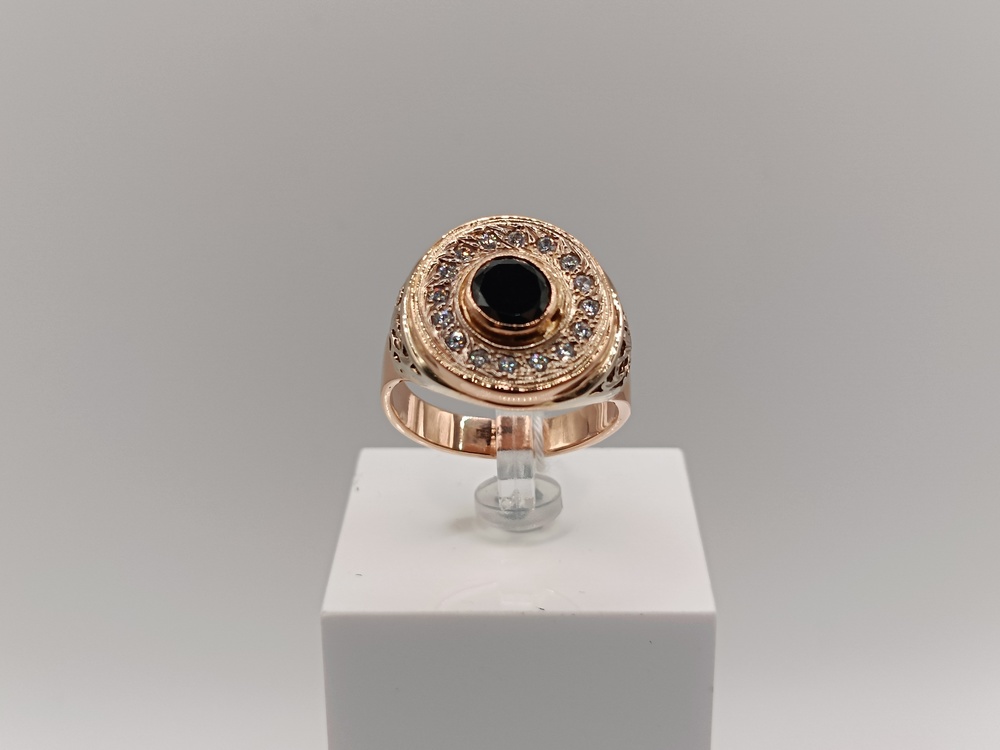 ПЕЧКМИ585 ПЕЧАТКА С КАМНЯМИ (Au 585)